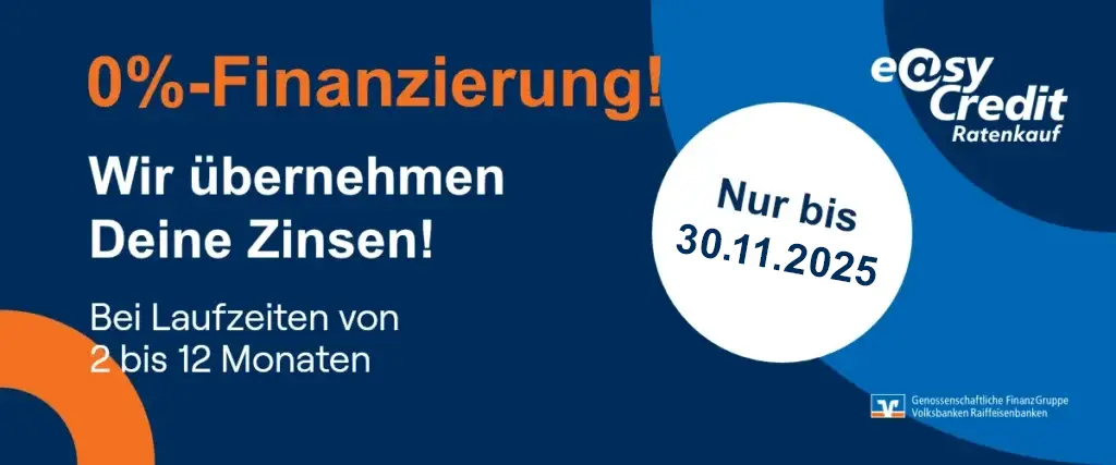 0%-Finanzierung im November 2025 0%-Finanzierung im November 2025